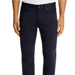rag & bone Men's RB15X Navy Slim Straight Jeans